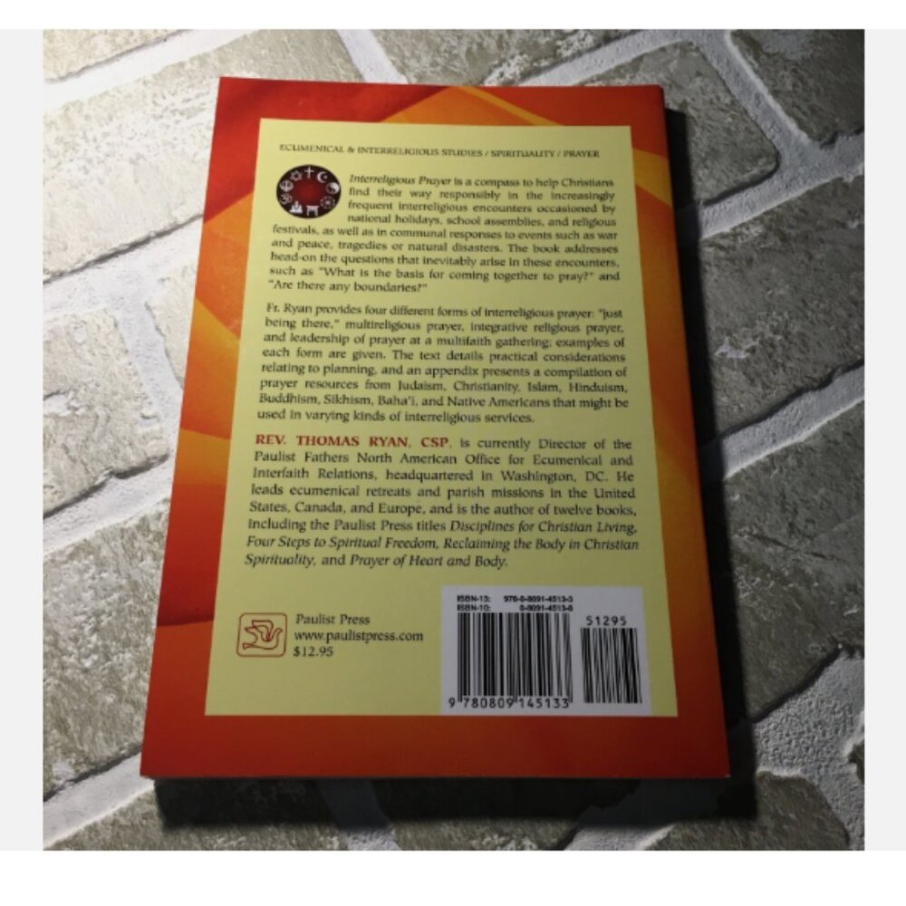 Interreligious Prayer A Christian Guide by Thomas Ryan 2008 - Picture 2 of 2